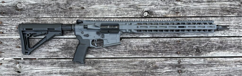 Radian Model 1 223 Wylde 16″ Barrel Radian Gray MLok Handguard R0042