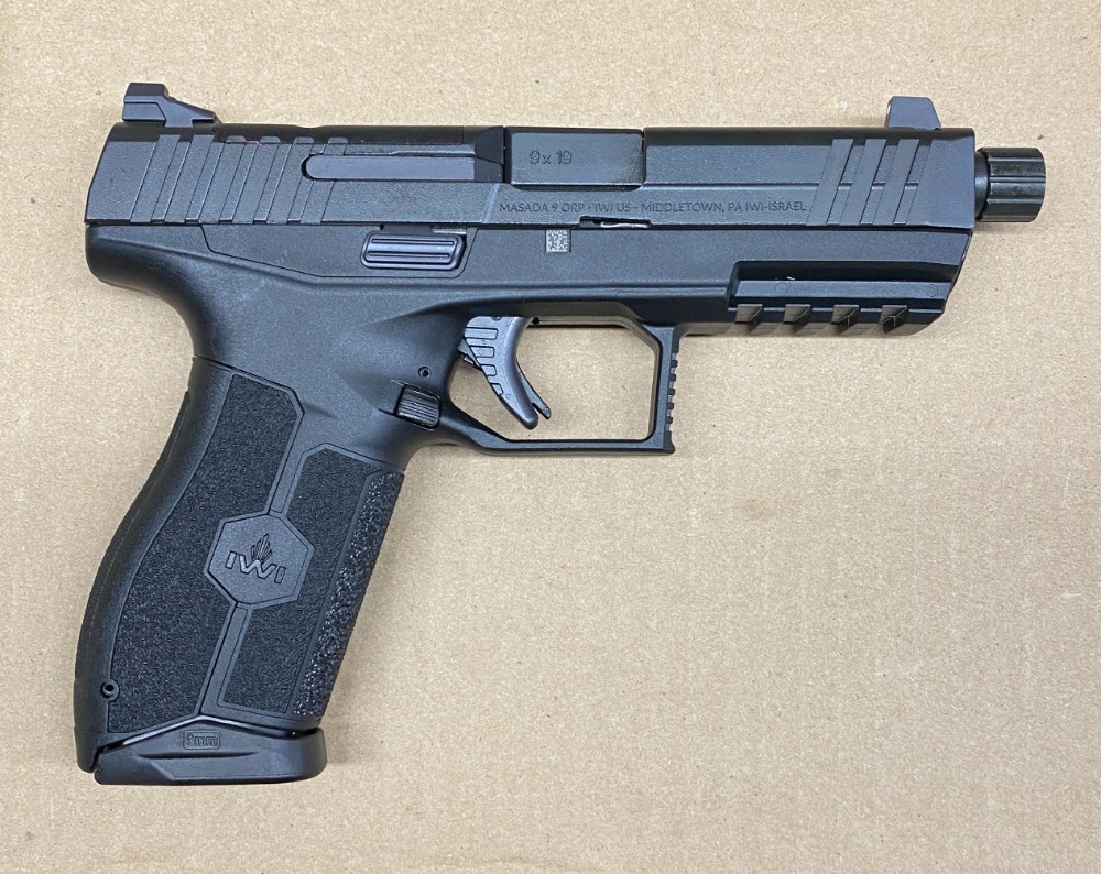 IWI Masada 9mm Optics Ready 4.6″ Threaded Barrel M9ORP17T