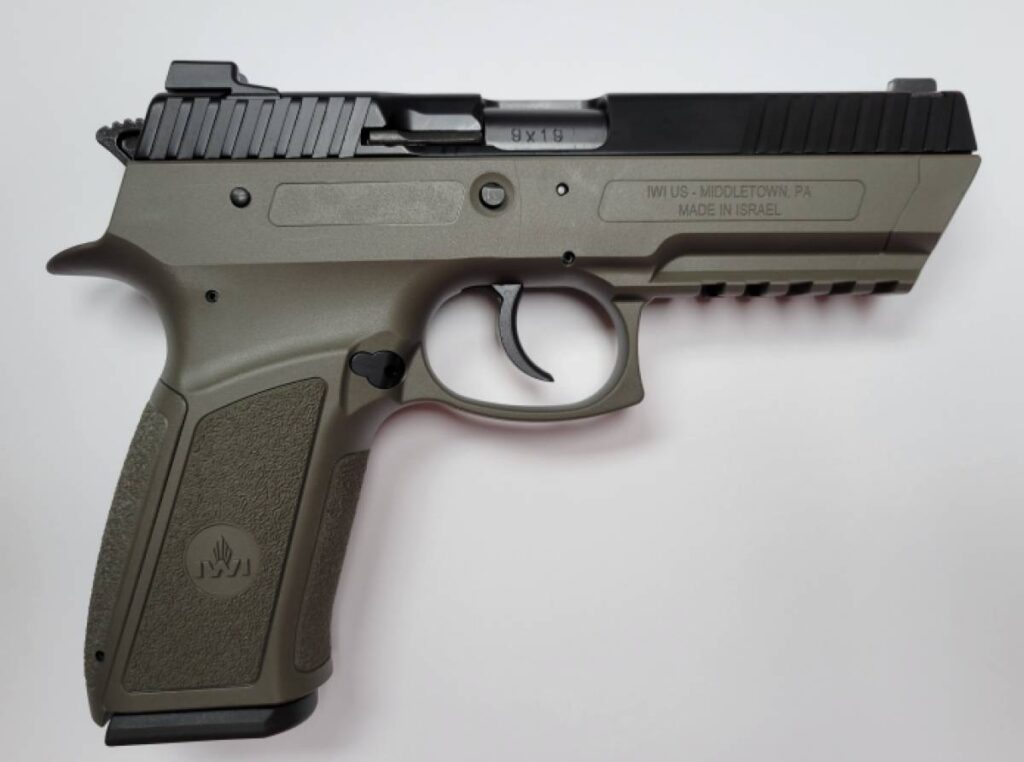Jericho 941 Enhanced OD Green 9mm J941PL9OD-II