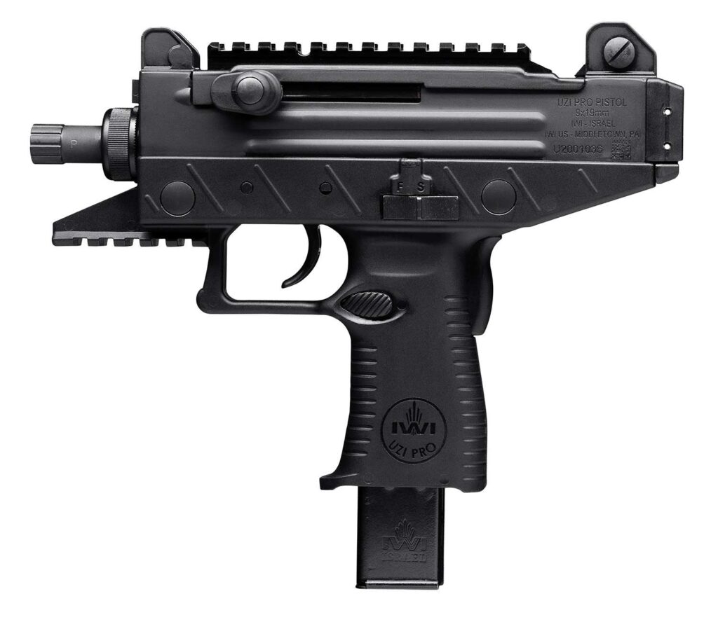 IWI Uzi Pro Pistol 9mm 25 Round Capacity UPP9S-T