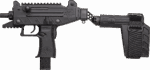IWI Uzi Pro Pistol w/ Side folding Brace Threaded  UPP9SB-T - View 2