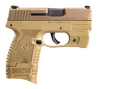 FN 503 9MM DA 6/8RD FDE LIGHT 66-100098-10