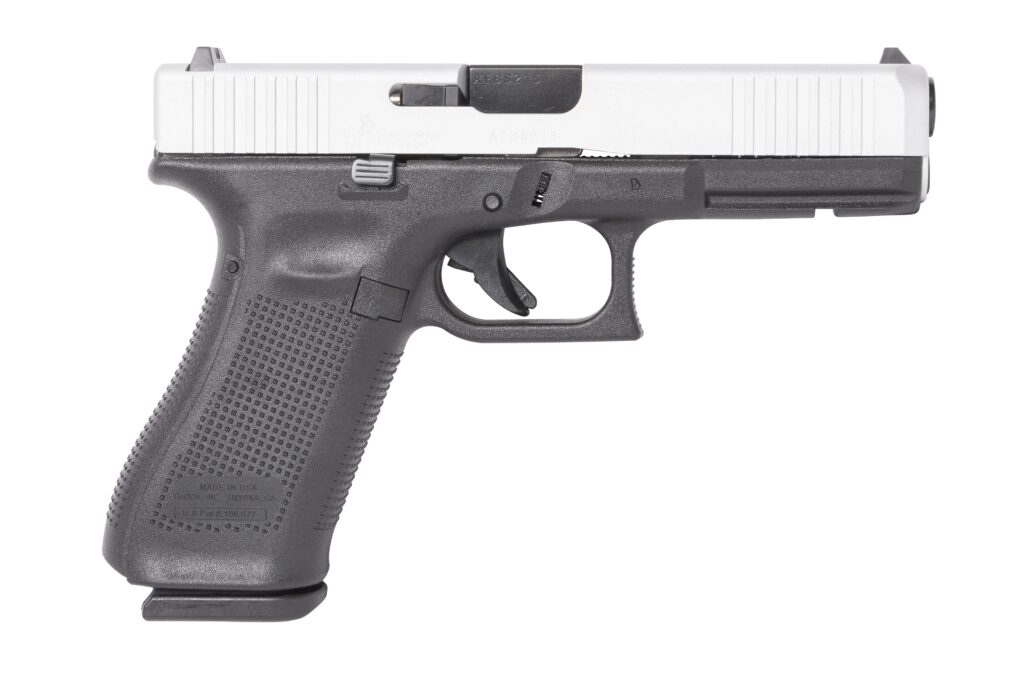 Glock 17 Gen 5 9mm Simmering Aluminum Silde Slide 17 Round Capacity ACG-57018