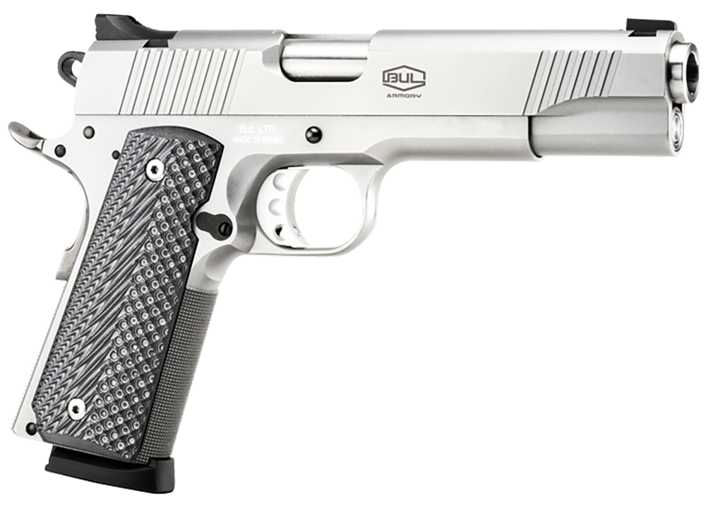 BUL Armory 1911 Government 45 ACP Stainless Steel 5″ Barrel 40102GC