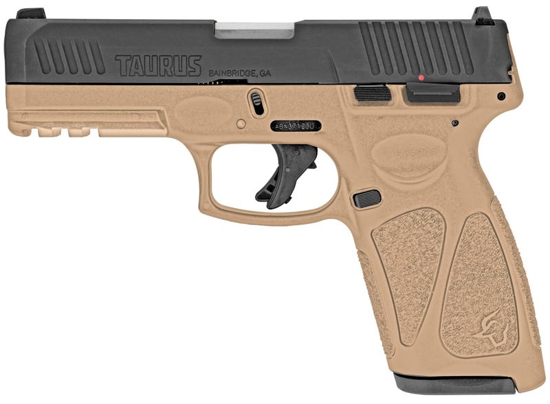 Taurus G3 9mm 4″ Barrel Tan Frame 15 Round Capacity 1-G3B941T-15