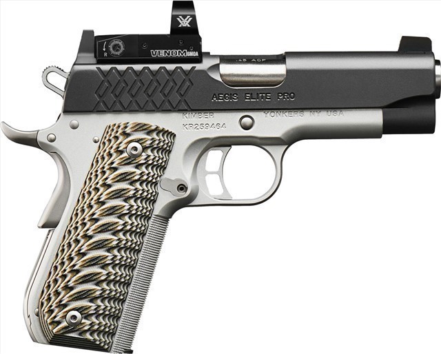 Kimber 1911 Aegis Elite Pro OI 45 ACP Commander W/ Vortex Venom 3000355