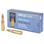 Prvi Partizan PPU 7.62×39 Ammo 123 grain FMJ Box of 20 Rounds PP76239F (Brass Case) - View 1
