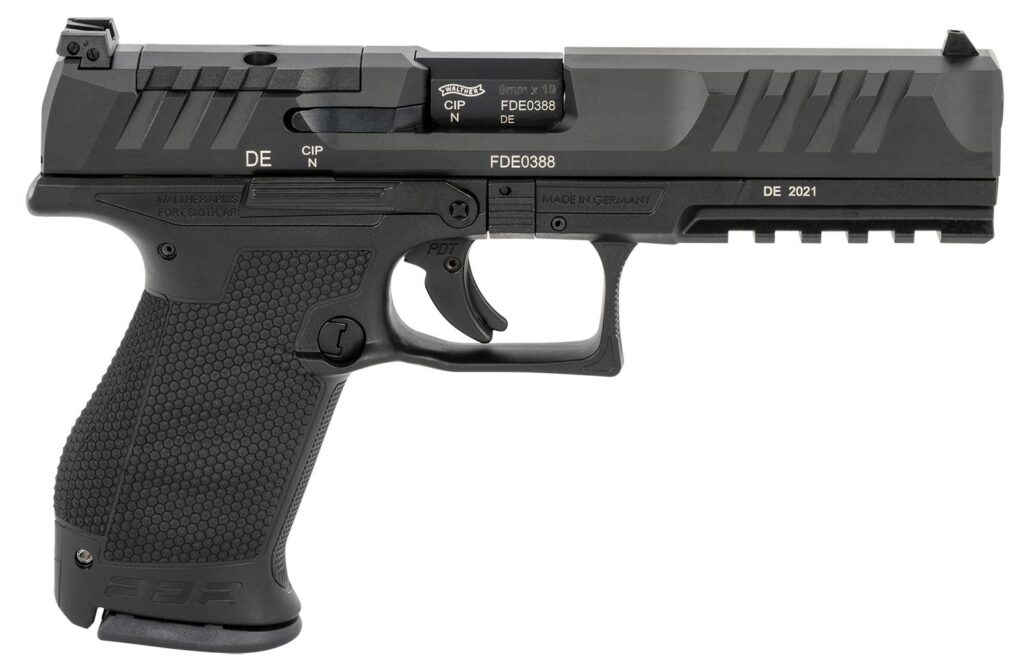 Walther PDP 9MM 5″ Barrel Optics Ready 10 Round Capacity 2858169