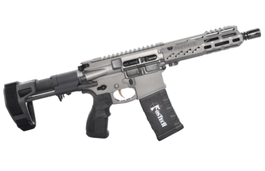 Fostech LITE Tomcat Fighter 300 Blackout 7″ Barrel Tungsten Grey Echo AR-II
