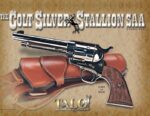 Colt SAA Silver Stallion 45 Colt Nickel 1 of 200 Talo P1850TLE - View 10