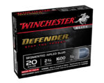 Winchester Defender 20 GA 2-3/4″ 3/4 oz Segmented Rifled Slug Case of 100 Rounds Bulk Ammo S20PDX1S - View 2
