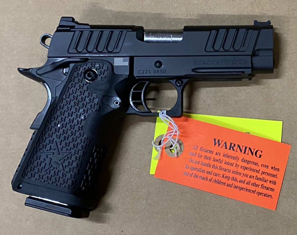 Used Staccato C2 DPO Carry 9mm 16 Round Capacity Optics Ready 2011 10-1601-000002