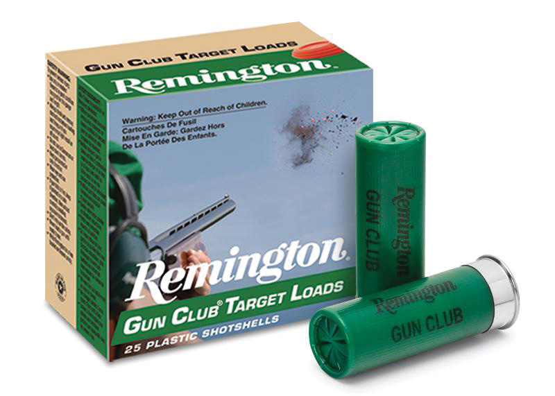 Remington Gun Club Target Load 12 GA Ammo 2-3/4″ 1-1/8 oz #7-1/2 Shot Case of 250 Rounds / Shells Bulk GC127