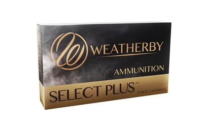 Weatherby Select Plus 257 Wby Mag 100 grain Scirocco Box of 20 Rounds F257100SCO