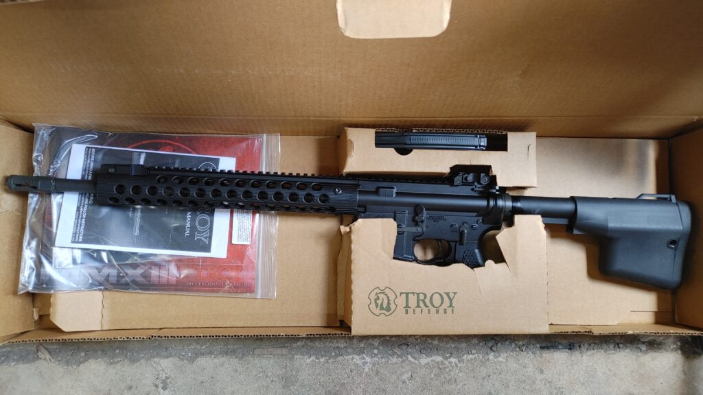 Troy Carbine Rifle 5.56 Pre-Ban Config Black