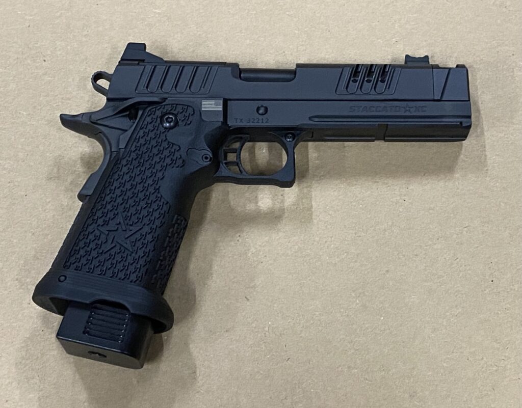 Staccato XC DPO 9mm Compensated Barrel 2011 CS Frame G2 Grip