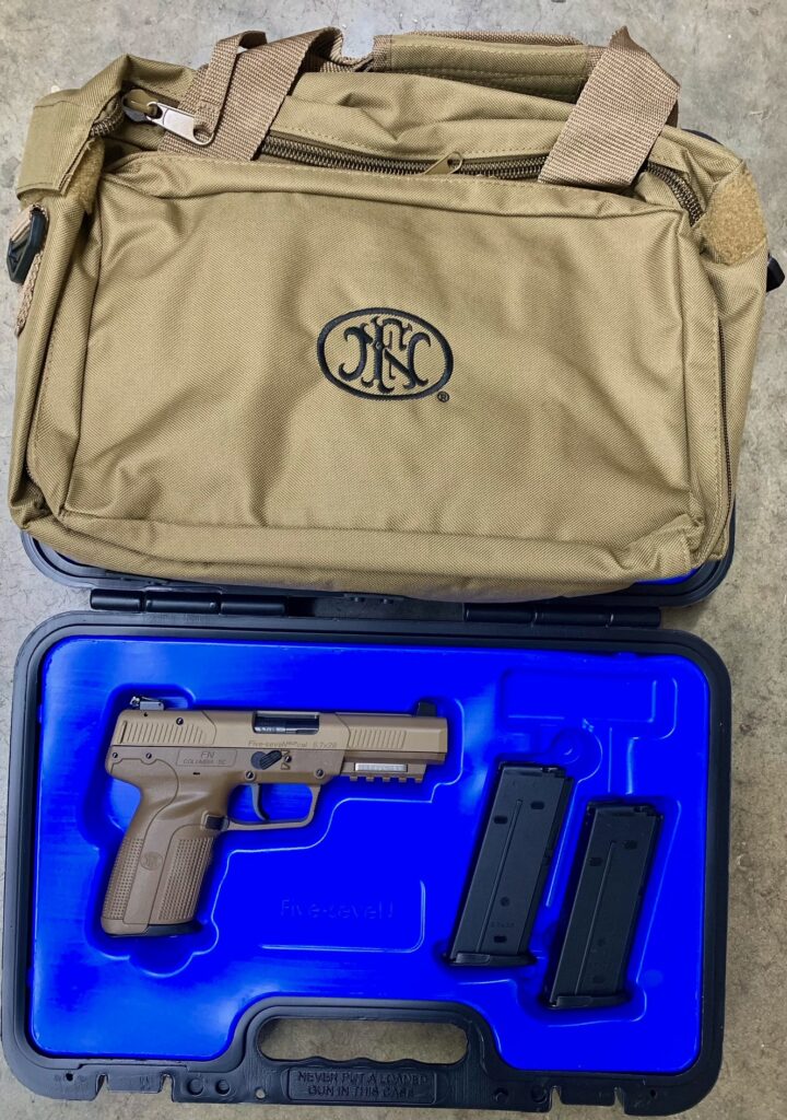 3 Mags FN FiveseveN 5.7X28 FDE/FDE 57 3868900753 3x20rd Range Bag Free Ammo