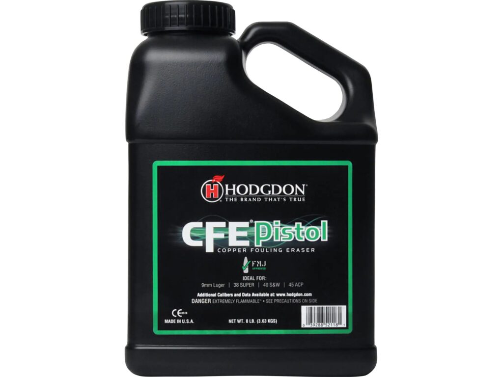 Hodgdon CFE Pistol Powder 8 lb Jug PST8
