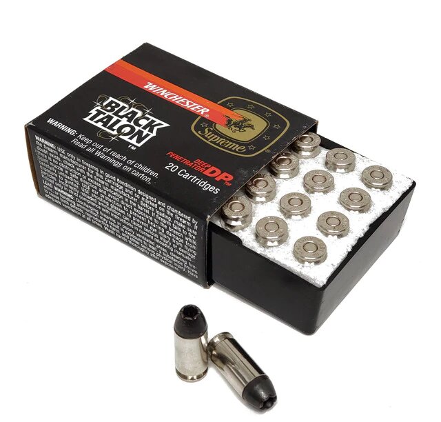 Winchester Supreme Black Talon 40 S&W Ammo 180 grain SXT Box of 20 Rounds S40SW