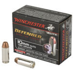 Winchester Elite Defender 10mm Auto 180 grain Bonded JHP Box of 20 Rounds S10MMPDB - View 2