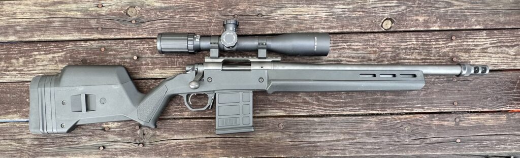 Remington 700 SPS Tactical 308 16″ Threaded Barrel Magpul Hunter W/ SWFA 10×42 Scope