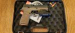Used Sig Sauer P320 Carry 9mm Coyote Tan/Black w/ Crimson Trace Light - View 2