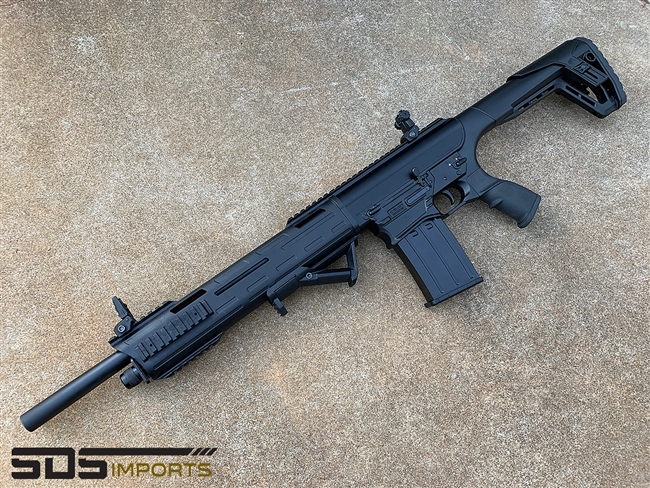 SDS Imports AR-12 ANG 4PT SEMI 12 GAUGE 18.5″ 5R