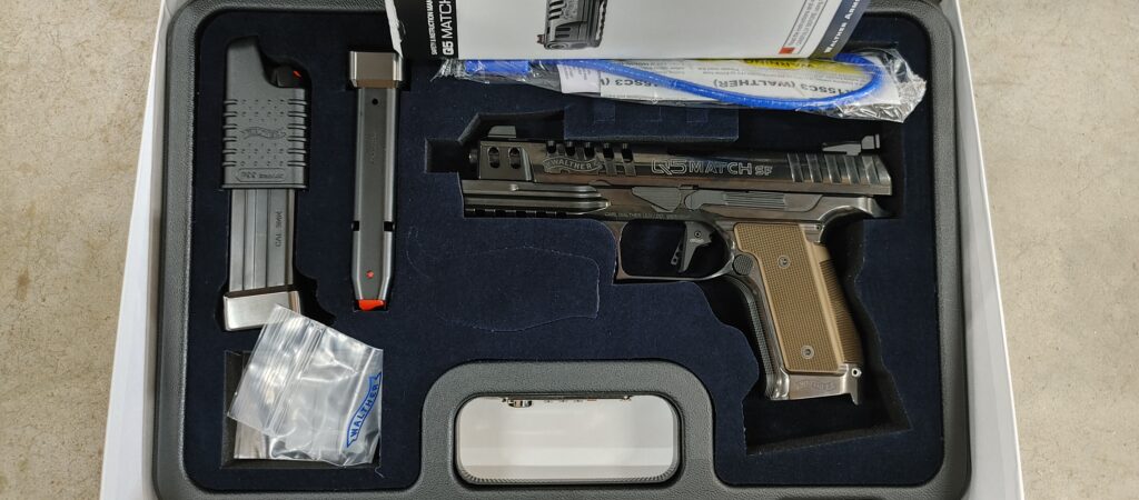 Walther PPQ Q5 Match SF 9mm Black Diamond Edition 2844524