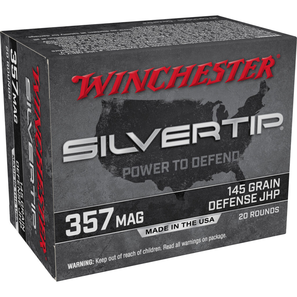 Winchester Silver Tip 357 Magnum Ammo 145 grain JHP Case of 200 Rounds Bulk W357ST