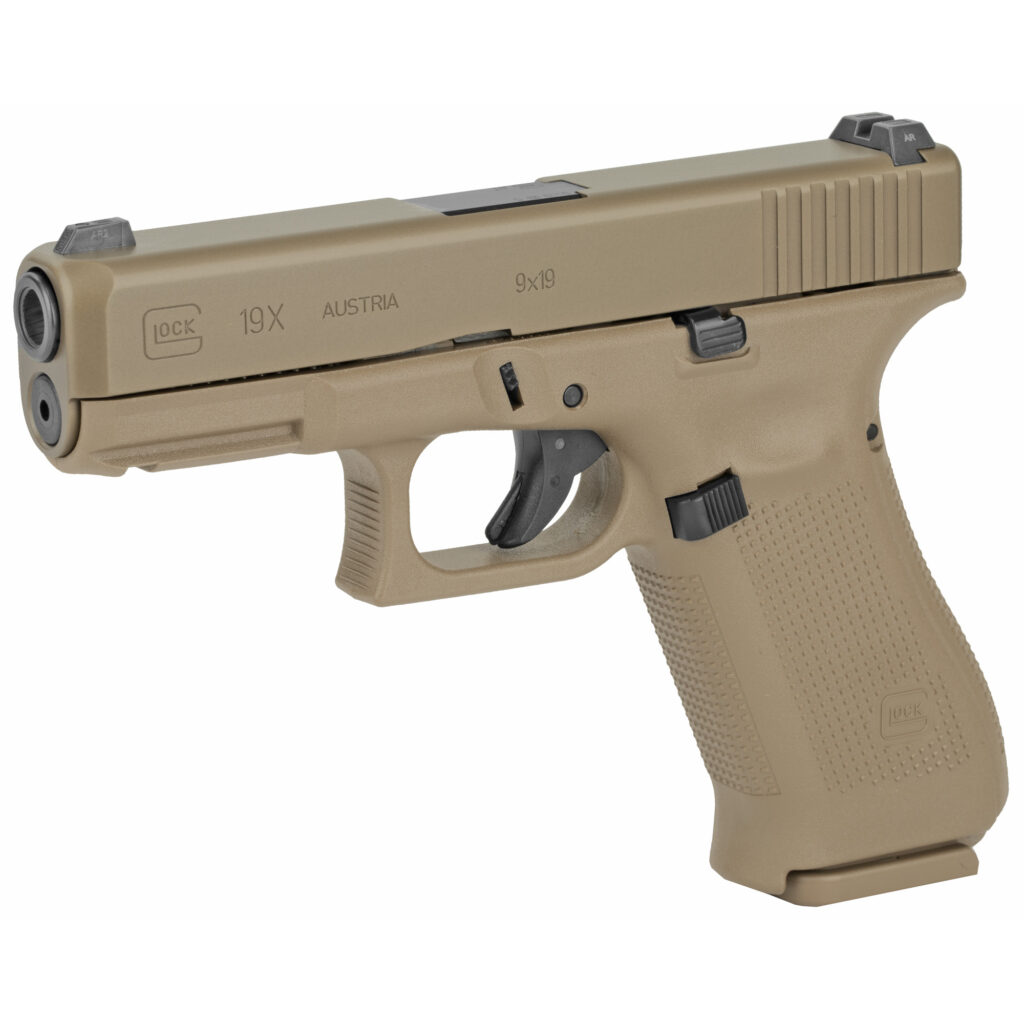 Glock 19X 9mm Luger 2-19 rd / 1-17 rd Mags Night Sights G19X17US