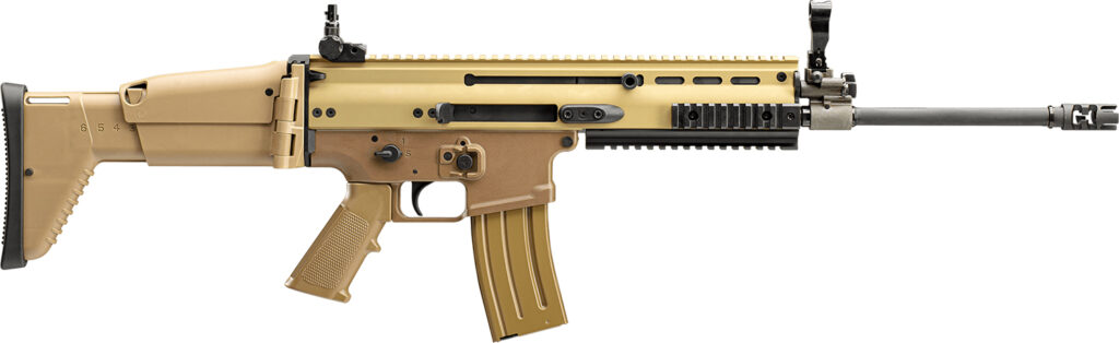 FN SCAR 16S NRCH 556 Nato 16″ Barrel 10+1 FDE 98601-2