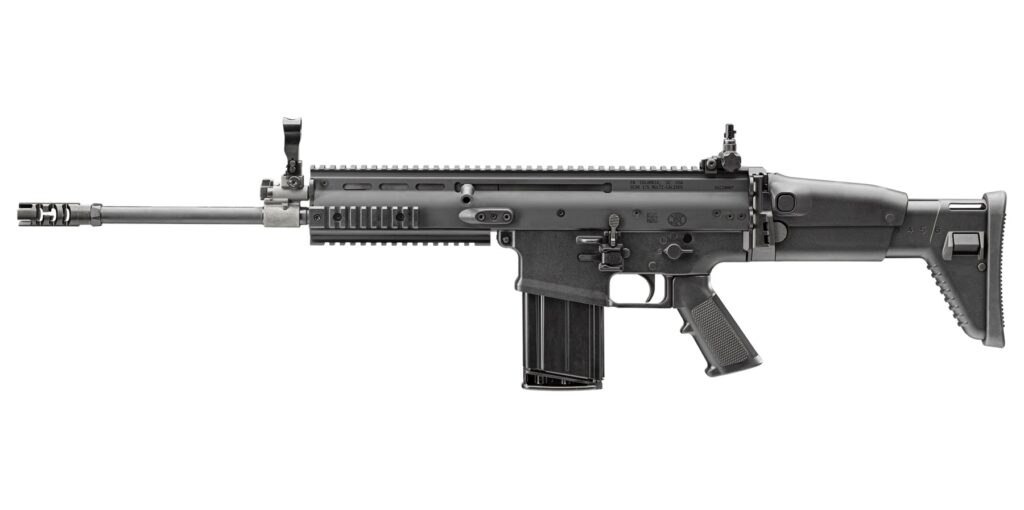 FN Scar 17S NRCH 308 16″ Barrel 20 Round Capacity Black 98561-2