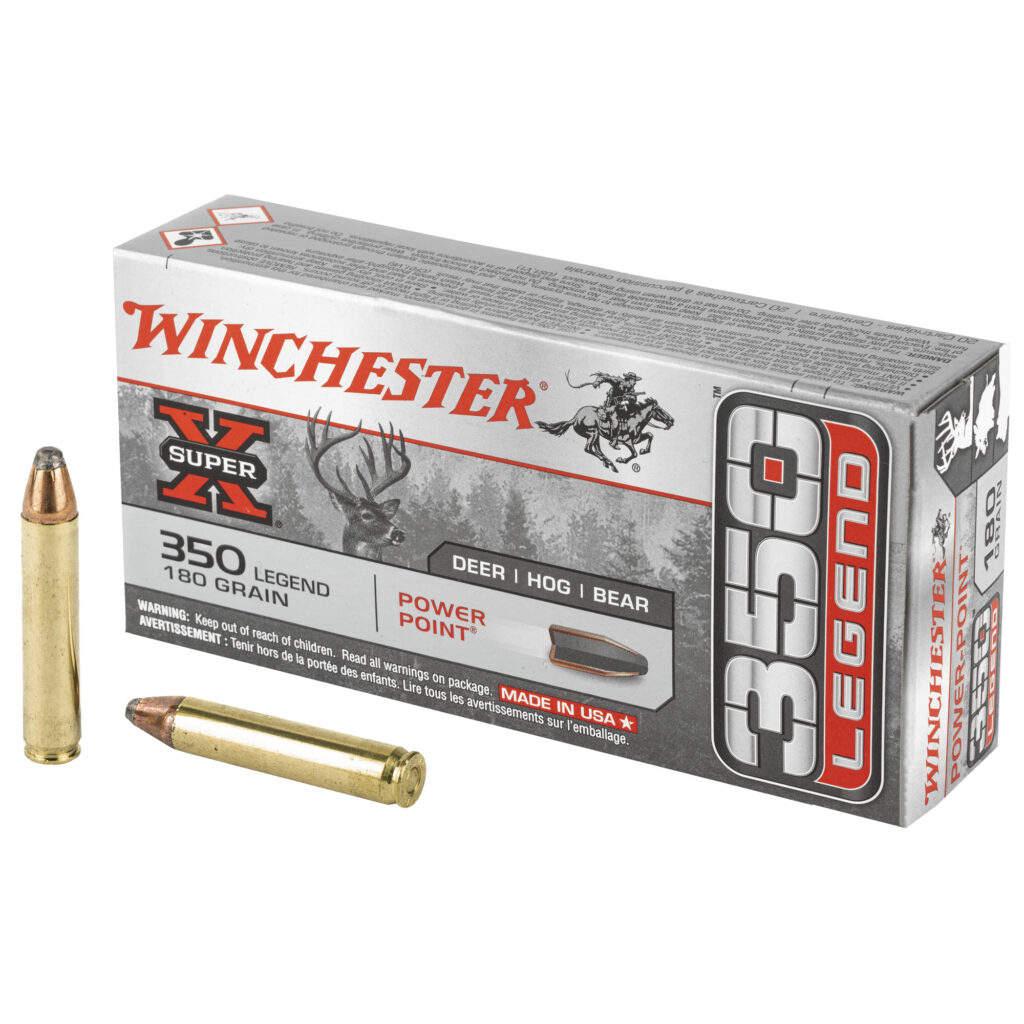 Winchester Super-X 350 Legend Ammo 180 grain Soft Point Box of 20 Rounds X3501