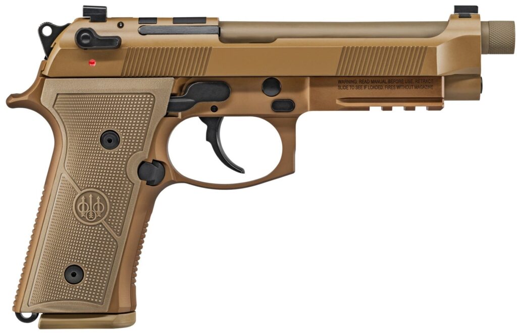 Beretta M9A4 9mm Optics Ready Threaded Barrel FDE 18 Round Capacity JS92M9A4G