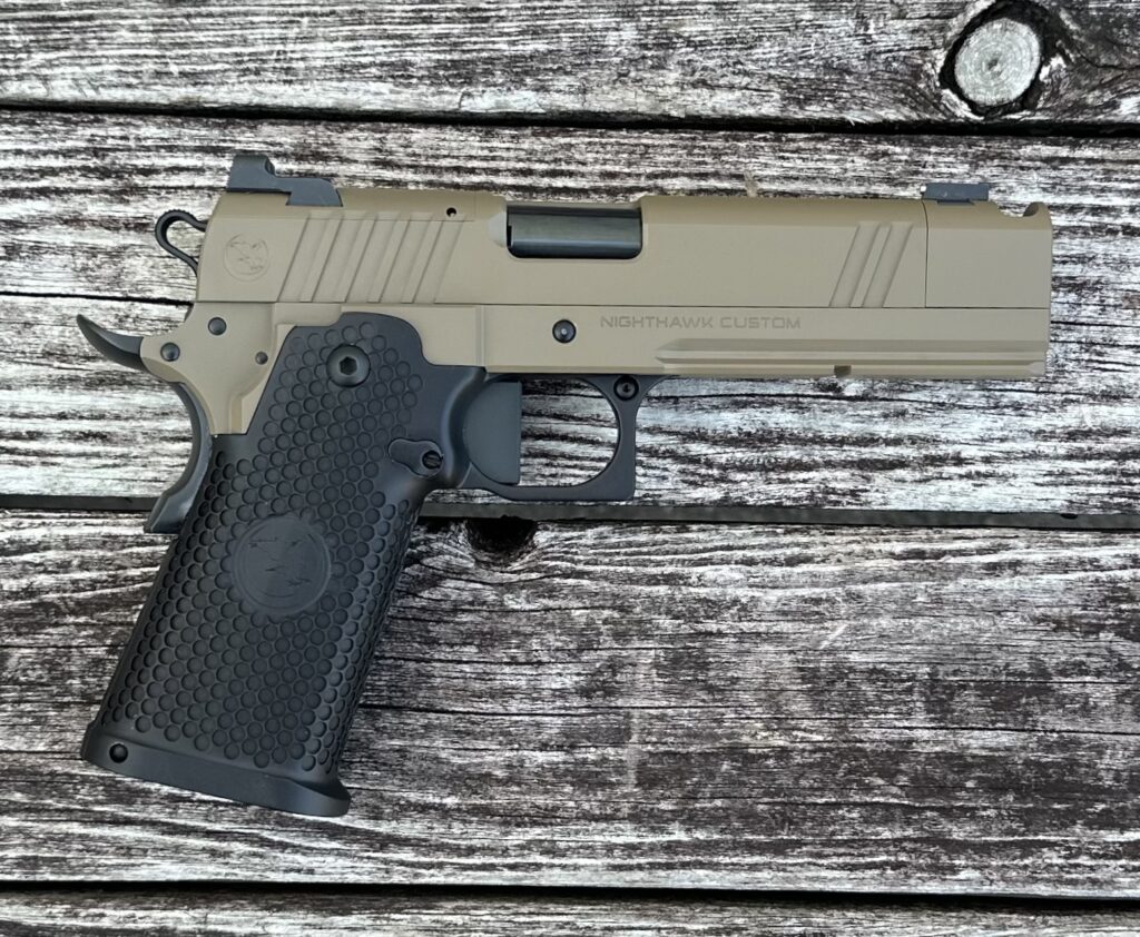Nighthawk TRS Comp IOS 9mm FDE Slide & Frame Optics Ready 1911 2011 0483
