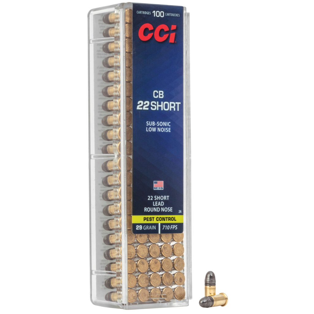 CCI 22 Short Ammo 29 grain Lead Round Nose Case of 5000 Rounds 0026