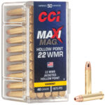 CCI Maxi-Mag 22 Win Mag Ammo 40 grain Hollow Point Case of 2000 Rounds 0024 – Free Shipping - View 2