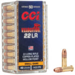 CCI Velocitor 22 LR Ammo 40 grain Copper Plated Hollow Point Case of 5000 Rounds Bulk 0047 - View 2
