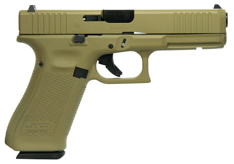 Glock 17 Gen 5 FDE 9mm Luger 3-17 rd Mags GLPA175S203FDE