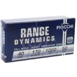 Fiocchi Shooting Dynamics 40 S&W Ammo 170 grain FMJ-TC Case of 1000 Rounds 40SWA - View 2