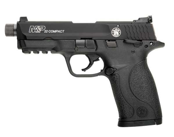 Smith & Wesson M&P22 Compact 22 LR Threaded Barrel 10 Round 10199