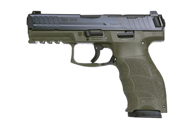 Heckler & Koch H&K VP9 Optics Ready OD Green 9mm 2-17 rd Mags 81000611