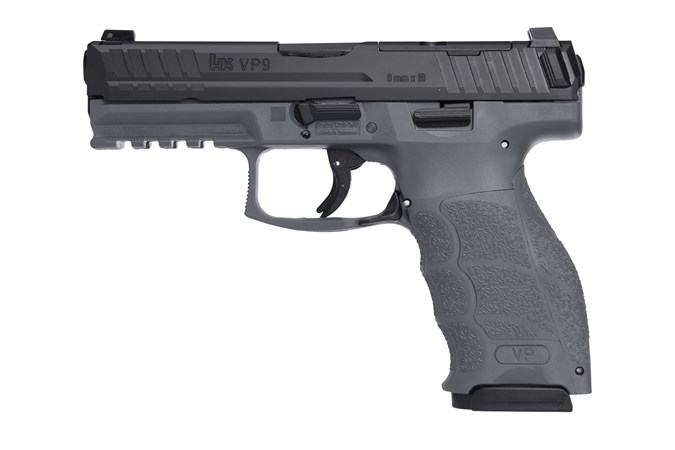 Heckler & Koch H&K VP9 Optics Ready 9mm Grey 2-17 rd Mags 81000615