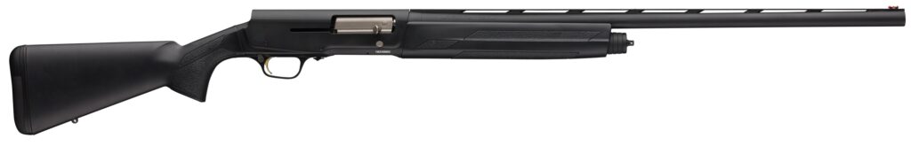 Browning A5 Stalker Semi Auto Shotgun 12 Gauge 26″ Vent Rib Barrel 3″ Chamber 4 Rounds Synthetic Furniture Dura-Touch Armor Coating Matte Black Finish 0118013005