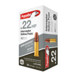 Aguila Interceptor 22 LR Ammo 40 grain Plated Hollow Point Case of 1000 Rounds Bulk 1B220321 - View 1