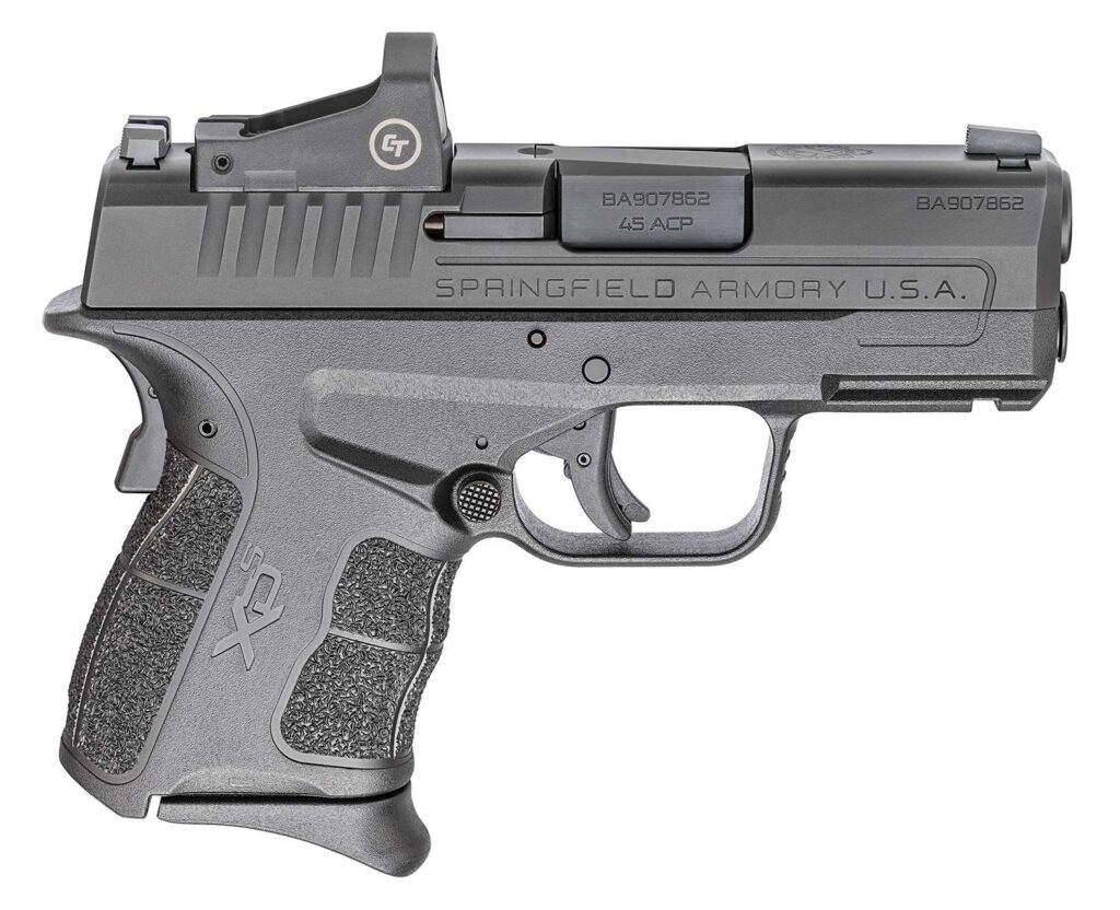 Springfield XD-S Mod2 OSP 45 ACP Crimson Trace Optic Red Dot XDSG93345BCT