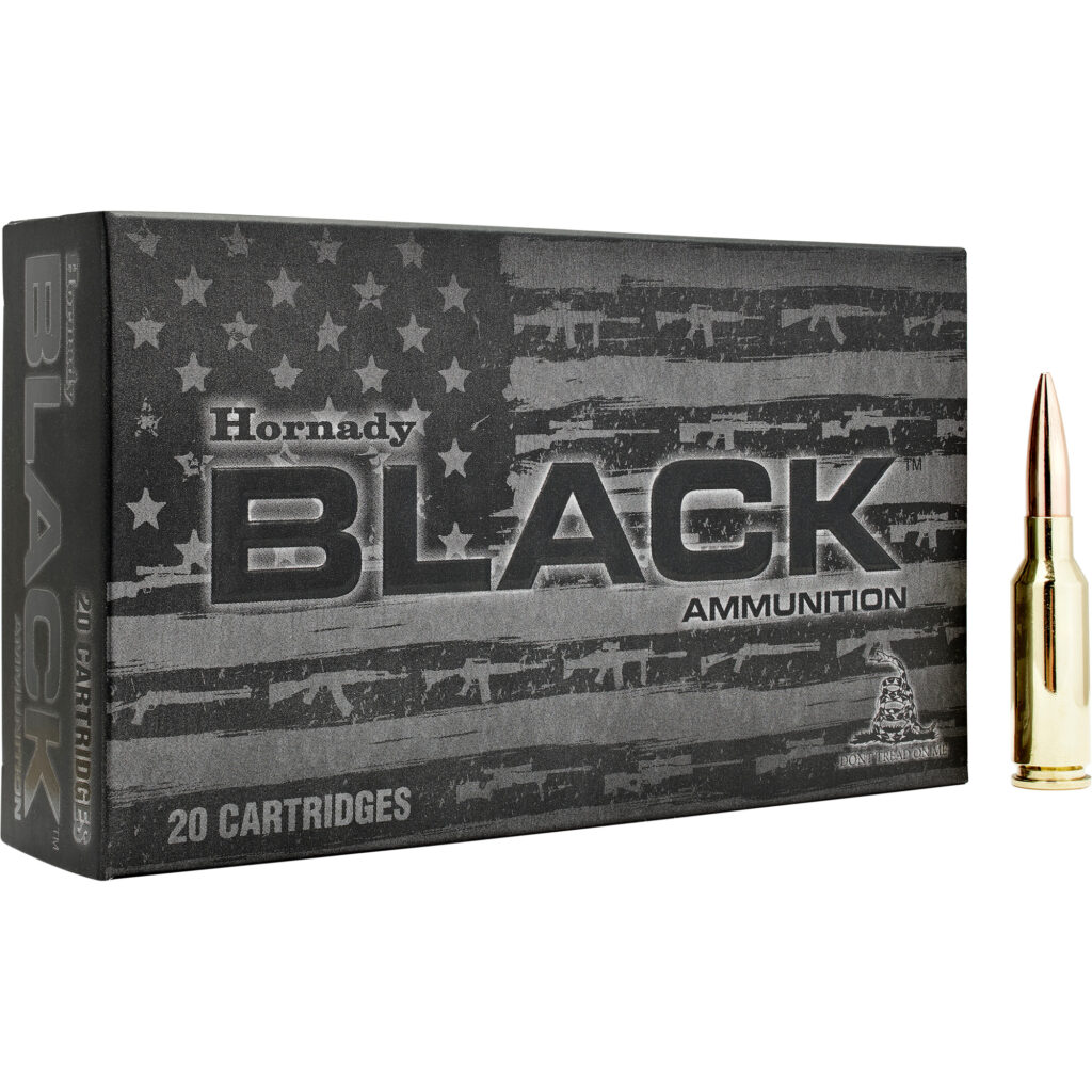 Hornady Black 6mm ARC Ammo 105 grain BTHP Case of 200 Rounds 81604