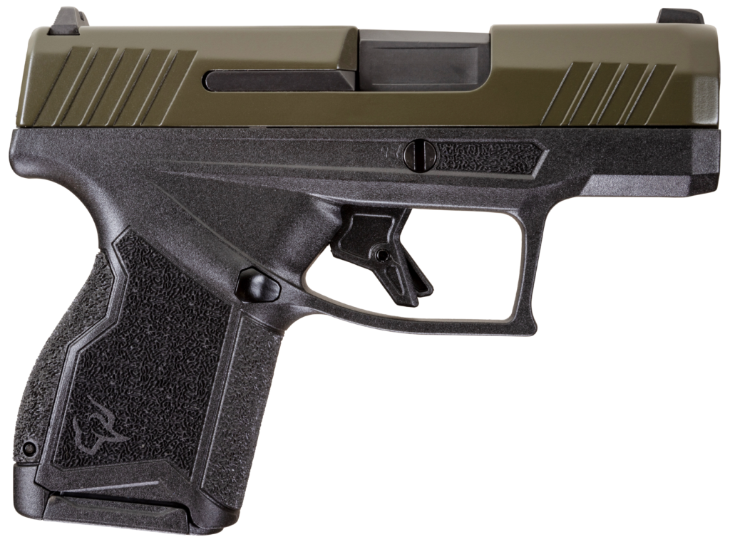 Taurus GX4 9mm Black & Green 11 Round Capacity 1-GX4M93B