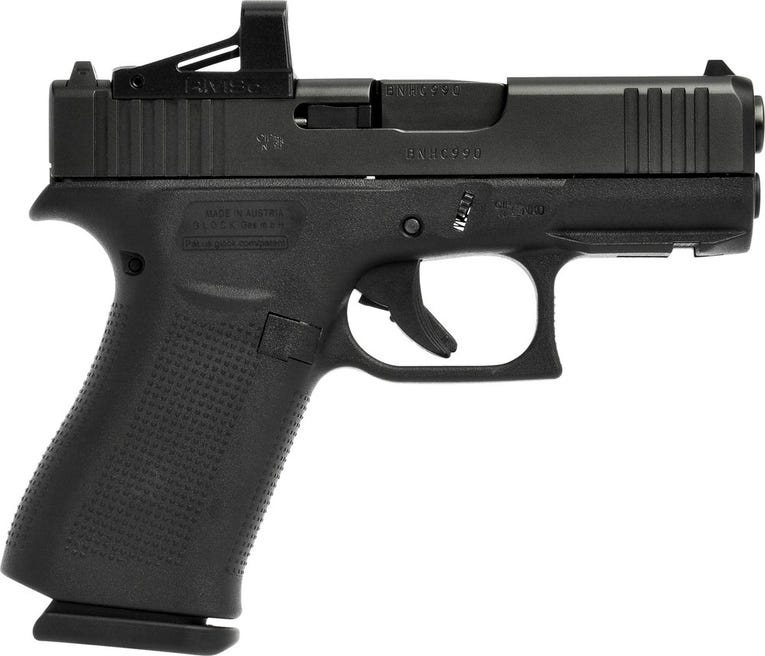 GLOCK TALO G43X MOS 9MM 3.39″ BARREL 10-ROUNDS WITH SHIELD OPTIC UX4350201FRMOSC