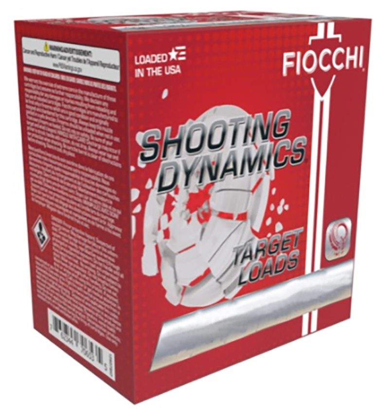 Fiocchi Shooting Dynamics 12 GA Ammo 2-3/4″ 1-1/8 oz #7-1/2 Lead Shot Case of 250 Rounds / Shells Bulk 12SD18X7